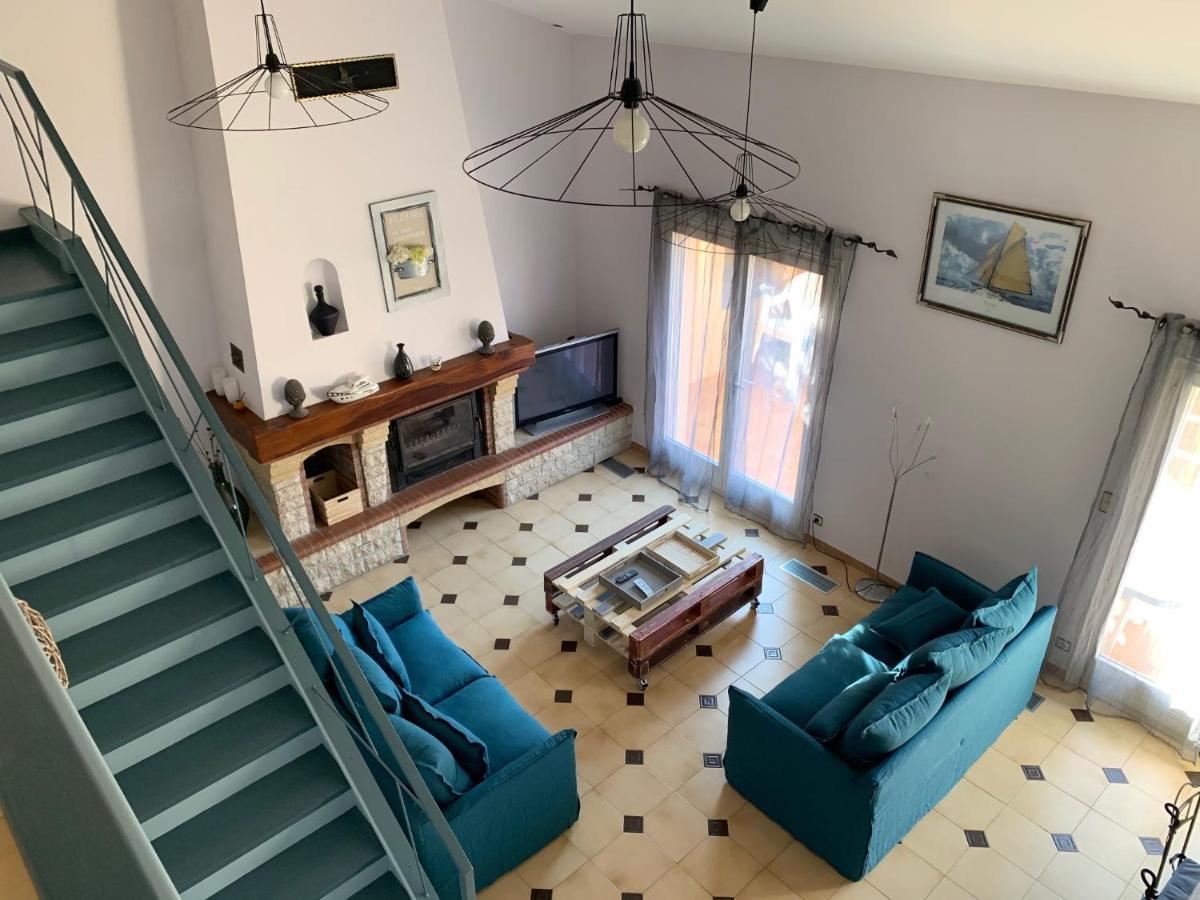 Belle Villa Avec Piscine Sainte-Marie-la-Mer Bagian luar foto